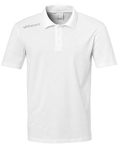 uhlsport Herren Essential Polo Shirt Poloshirt, weiß, XL von uhlsport