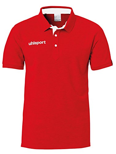 uhlsport Herren Poloshirt Essential Prime Polo Shirt, Rot, 5XL, 100214906 von uhlsport