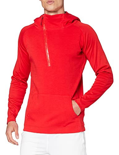 uhlsport Herren Essential Pro Zip-Hoodie, rot, XL uhlsport Herren Essential Pro Zip-Hoodie, rot, XL von uhlsport