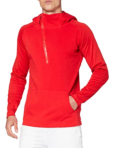 uhlsport Herren Essential Pro Zip-Hoodie, rot, XXL von uhlsport