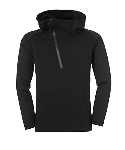 uhlsport Herren Essential Pro Zip-Hoodie, schwarz, S von uhlsport