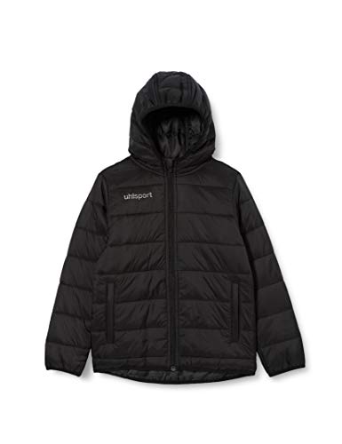 uhlsport Herren Kapuzenjacke Essential Puffer Kapuzenjacke, Schwarz, M, 100520001 von uhlsport