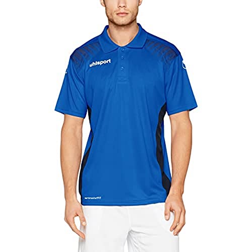 Uhlsport Herren Goal Polo Shirt T, azurblau/Marine, L von uhlsport