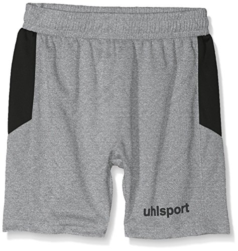 Uhlsport Herren Goal Shorts, Dark Grey Melange/Schwarz, 3XL Uhlsport Herren Goal Shorts, Dark Grey Melange/Schwarz, 3XL von Uhlsport