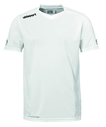 Uhlsport Herren Hattrick Trainingstrikot, weiß, XXXS Uhlsport Herren Hattrick Trainingstrikot, weiß, XXXS von Uhlsport