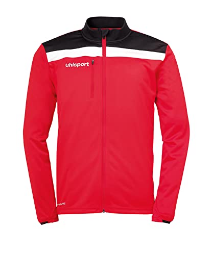 uhlsport Herren Offense 23 Jacke, rot/Schwarz/Weiß, 5XL uhlsport Herren Offense 23 Jacke, rot/Schwarz/Weiß, 5XL von uhlsport