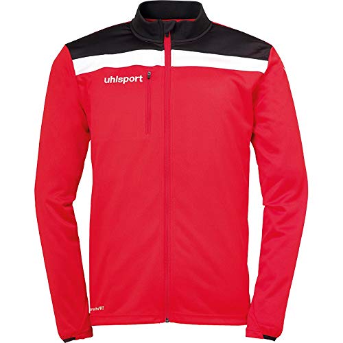 uhlsport Herren Offense 23 Jacke, rot/Schwarz/Weiß, 5XL von uhlsport