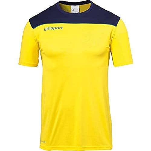 uhlsport Kempa Kempa Herren Offense 23 T-Shirt, limonengelb/Marine/azurbl, S Kempa Kempa Herren Offense 23 T-Shirt, limonengelb/Marine/azurbl, S von uhlsport