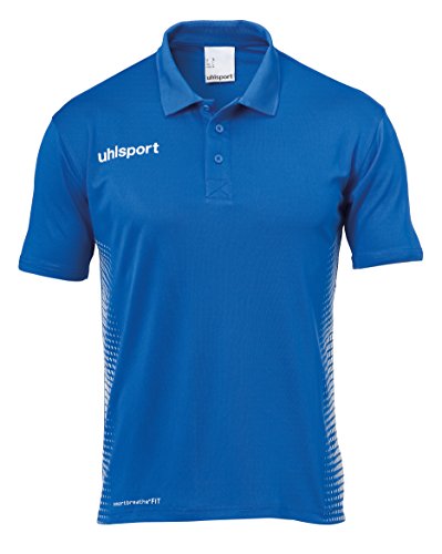 Uhlsport Herren Score Poloshirt, Azurblau/Weiß, XL von uhlsport