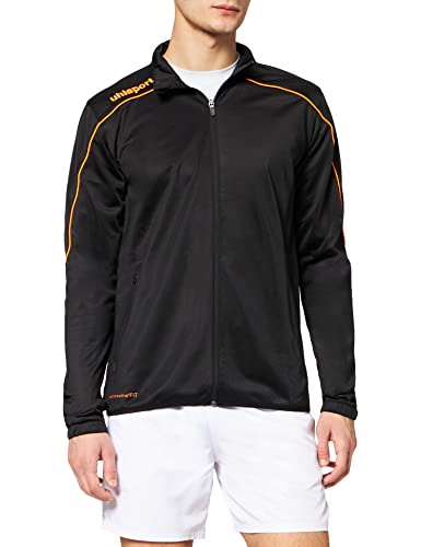 uhlsport Herren Stream 22 Classic Jacke, schwarz/Fluo orange, XXXL von uhlsport