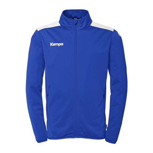 Kempa Herren Emotion 27 Poly Sport-Jacke, Royal/weiß, 152 EU von Kempa