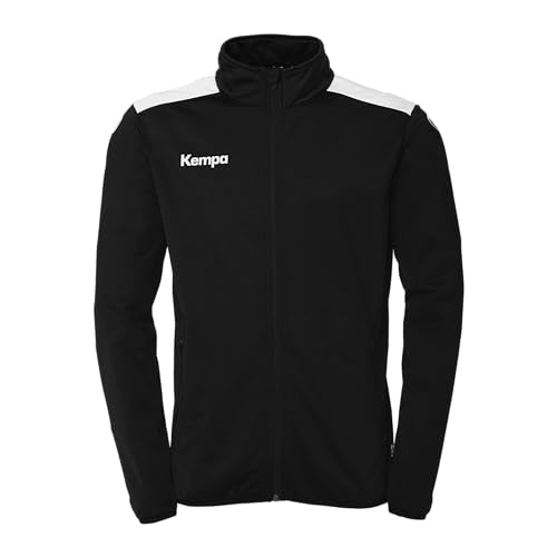 Kempa Herren Emotion 27 Poly Sport-Jacke, Schwarz/Weiß, L EU Kempa Herren Emotion 27 Poly Sport-Jacke, Schwarz/Weiß, L EU von Kempa
