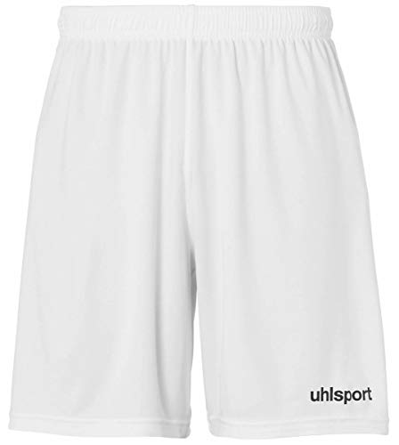 uhlsport Unisex Kinder Center basic Kinder Shorts, Weiß, 152 EU von uhlsport