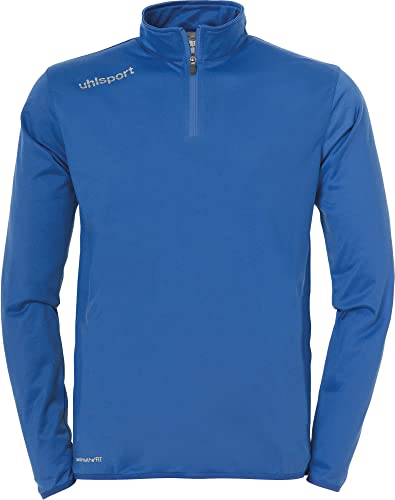 Uhlsport Kinder Essential 1/4 Zip Top Sweatshirt, azurblau/Weiß, 140 Uhlsport Kinder Essential 1/4 Zip Top Sweatshirt, azurblau/Weiß, 140 von Uhlsport