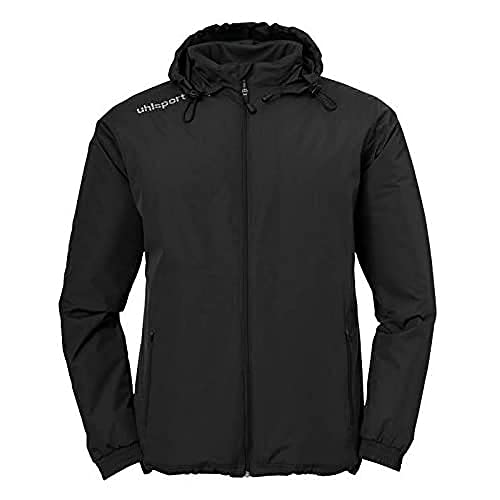 Uhlsport Kinder Essential Coachjacke Jacke, Schwarz, 128 von uhlsport