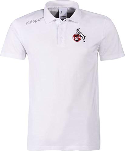 uhlsport Kinder Fc Köln Essential Polo, weiß, 152 von uhlsport