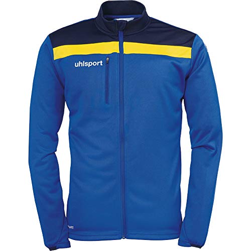 uhlsport Kinder Offense 23 Jacke, azurblau/Marine/limonenge, 116 von uhlsport