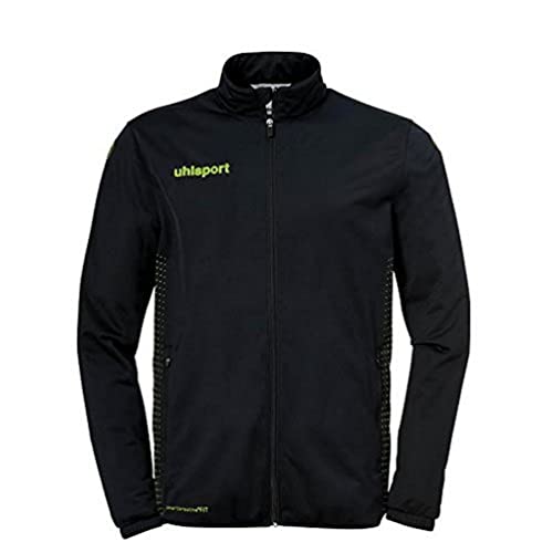 Uhlsport Kinder Score Classic Jacke, schwarz/Fluo grün, 116 von uhlsport