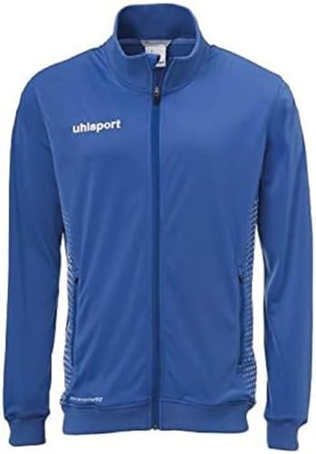 Uhlsport Kinder Score Track Jacke, azurblau/Weiß, 128 von uhlsport