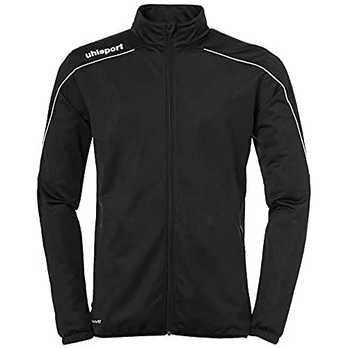 uhlsport Kinder Stream 22 Classic Jacke, schwarz/Weiß, 104 von uhlsport