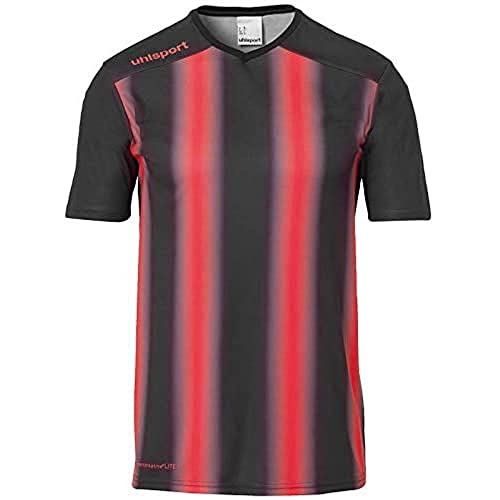 uhlsport Kinder Stripe 2.0 Trikot, schwarz/Rot, 128 uhlsport Kinder Stripe 2.0 Trikot, schwarz/Rot, 128 von uhlsport