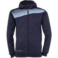 uhlsport Liga 2.0 Kapuzenjacke marine 14/skyblau 3XL von uhlsport