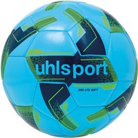 uhlsport Lite Soft 350g Leicht-Fußball eisblau/marine/fluo grün 4 von uhlsport
