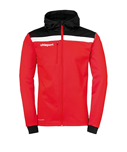 uhlsport Kinder Offense 23 Multi Hood Jacke, rot/Schwarz/Weiß, 152 uhlsport Kinder Offense 23 Multi Hood Jacke, rot/Schwarz/Weiß, 152 von uhlsport