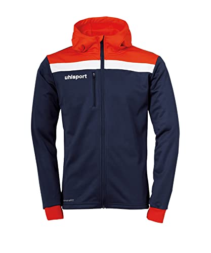 uhlsport Herren Offense 23 Multi Hood Jacke, Marine/Rot/Weiß, XXXL uhlsport Herren Offense 23 Multi Hood Jacke, Marine/Rot/Weiß, XXXL von uhlsport