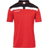 uhlsport Offense 23 Poloshirt rot/schwarz/weiss XL von uhlsport