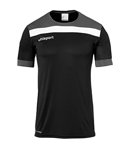uhlsport Herren Offense 23 Trikot, schwarz/Anthra/Weiß, L uhlsport Herren Offense 23 Trikot, schwarz/Anthra/Weiß, L von uhlsport
