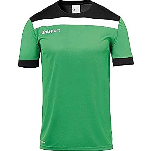 uhlsport Herren Offense 23 Trikot, grün/Schwarz/Weiß, M von uhlsport