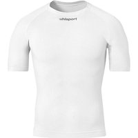 uhlsport Performance Pro kurzarm Funktionsshirt Herren weiß L von uhlsport