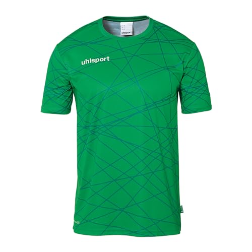 uhlsport Unisex Prediction Kurzarm T-Shirt, Grün, M EU uhlsport Unisex Prediction Kurzarm T-Shirt, Grün, M EU von uhlsport