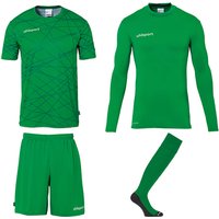 uhlsport Prediction Torwart-Set Herren grün M von uhlsport