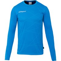 uhlsport Prediction langarm Torwarttrikot Kinder fluo blau 164 von uhlsport