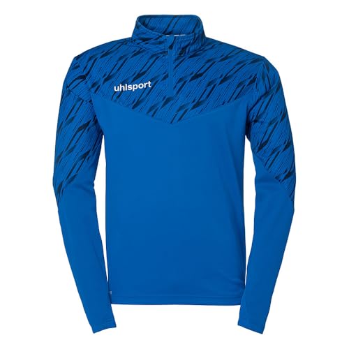 uhlsport Progressive 28 1/4 Zip Top - Fußball Langarm Fußball-Top und Sport-Pullover im Unisex-Schnitt von uhlsport