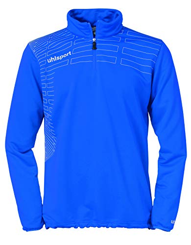 uhlsport Pullover Match 1/4 Zip Top, azurblau/Weiß, XXS von uhlsport