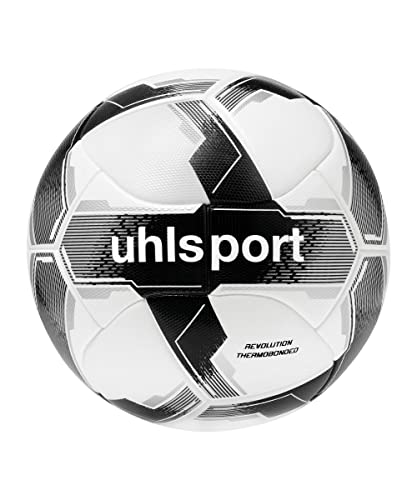 uhlsport Revolution Thermobonded Fußball Spielball für Erwachsene - Thermisch verklebt mit haltbarem Material - FIFA Quality PRO Zertifiziert uhlsport Revolution Thermobonded Fußball Spielball für Erwachsene - Thermisch verklebt mit haltbarem Material - FIFA Quality PRO Zertifiziert von uhlsport