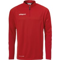 uhlsport Score 1/4-Zip Top Sweatshirt rot/weiss L von uhlsport