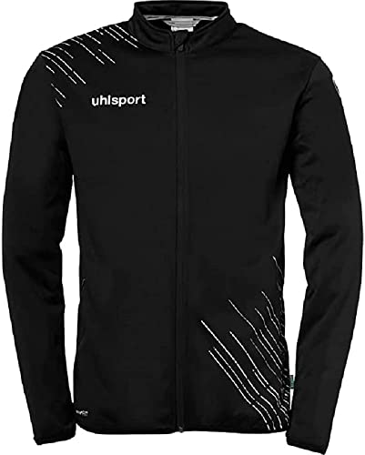 uhlsport Herren Score 26 Classic Jacke Sport Fußball Trainingsjacke Sweatshirt Sweatjacke, Schwarz/Weiß, 5XL EU von uhlsport