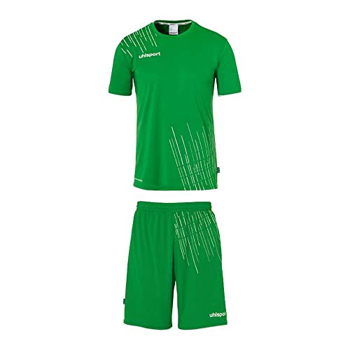 uhlsport Jungen Score 26 Fußball Trikot-Set - Fußball-Set Bestehend Aus Trainings-Shirt Und Trainings-Hose, Grün/Weiß, 140 EU uhlsport Jungen Score 26 Fußball Trikot-Set - Fußball-Set Bestehend Aus Trainings-Shirt Und Trainings-Hose, Grün/Weiß, 140 EU von uhlsport