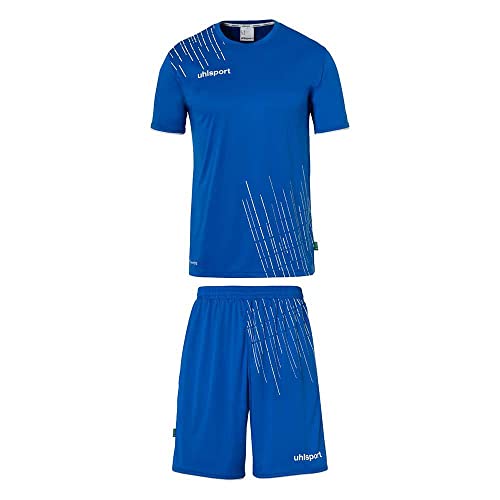 uhlsport Herren Score 26 Fußball Trikot-Set - Fußball-Set Bestehend Aus Trainings-Shirt Und Trainings-Hose, Azurblau/weiß, XXL EU von uhlsport