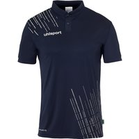 uhlsport Score 26 Poly Poloshirt Kinder 183 - marine/weiß 140 von uhlsport