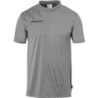 uhlsport Score 26 Poly Poloshirt Kinder 213 - dark grau melange/schwarz 152 von uhlsport