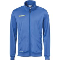 uhlsport Score Track Trainingsjacke azurblau/limonengelb 140 von uhlsport