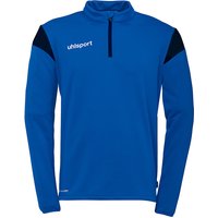 uhlsport Squad 27 1/4-Zip Trainings-Top Herren azurblau/marine 4XL von uhlsport