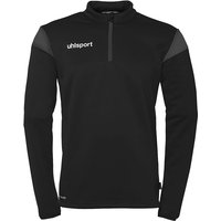 uhlsport Squad 27 1/4-Zip Trainings-Top Herren schwarz/anthra XXL von uhlsport