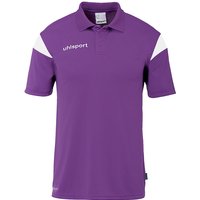 uhlsport Squad 27 Poloshirt Herren lila/weiß XL von uhlsport