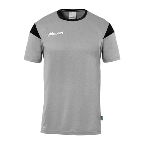 uhlsport Unisex Squad 27 Kurzarm Trikot, Dark Grau Melange/Schwarz, S EU von uhlsport